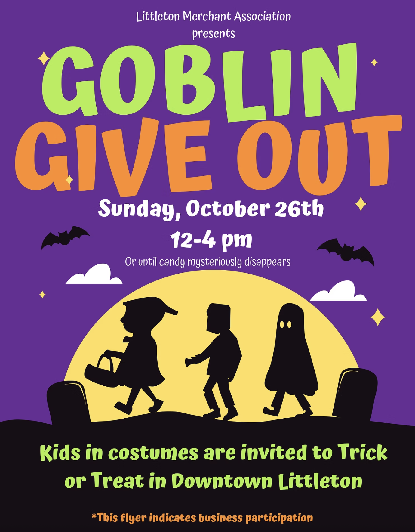 littleton goblin giveout