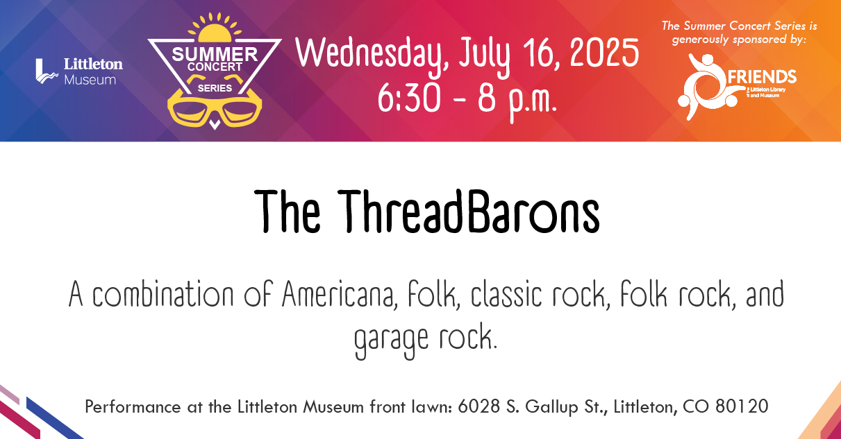 Details about The Threadbarons band, on a bright colorful background