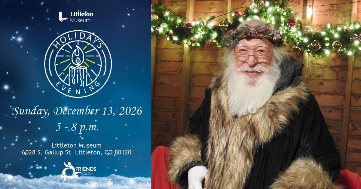 Photo of Santa Claus in a wooden barn