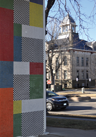 Striking Mid Mod Mile structure at 2000 W. Littleton Blvd. build in 1961.